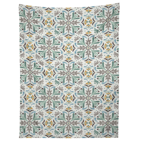 Heather Dutton Andalusia Ivory Mist Tapestry