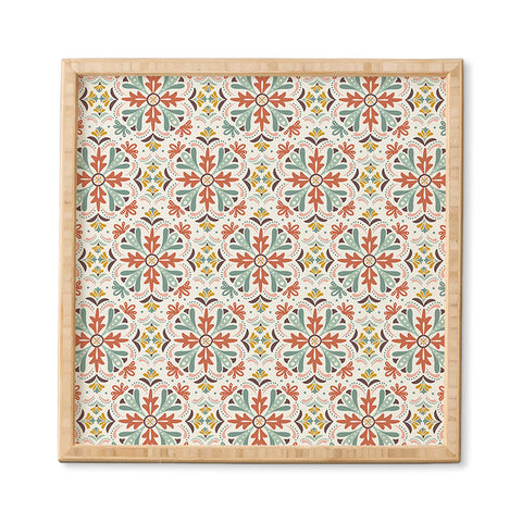 Heather Dutton Andalusia Ivory Sun Framed Wall Art
