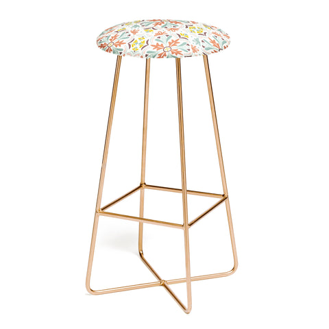 Heather Dutton Andalusia Ivory Sun Bar Stool