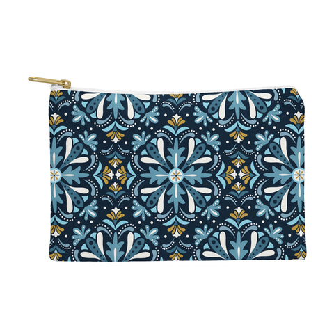 Heather Dutton Andalusia Midnight Blues Pouch