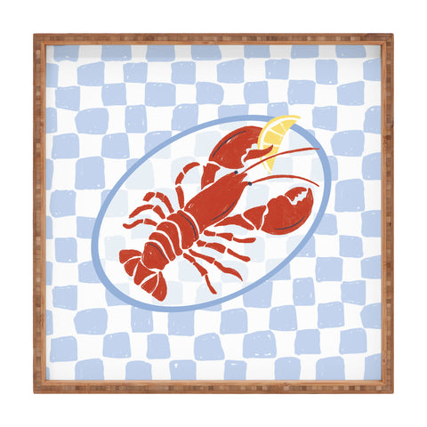 Heather Dutton Fresh Lobster I Square Tray