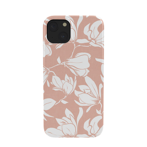 Heather Dutton Magnolia Garden Blush Pink Phone Case