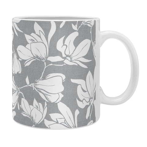 Heather Dutton Magnolia Garden Grey Coffee Mug