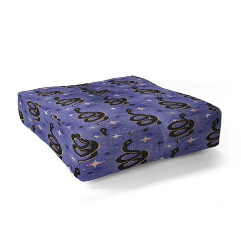 Heather Dutton Slither Through The Stars Very Floor Pillow Square