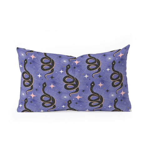 Heather Dutton Slither Through The Stars Very Oblong Throw Pillow