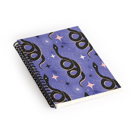 Heather Dutton Slither Through The Stars Very Spiral Notebook