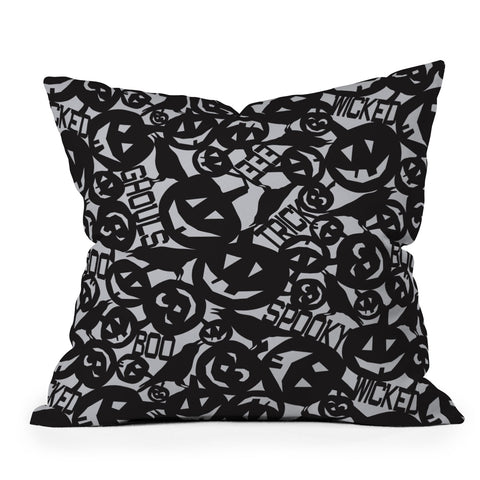 Heather Dutton Something Wicked This Way Comes Outdoor Throw Pillow