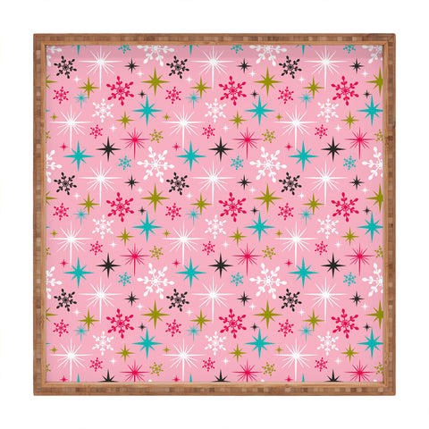 Heather Dutton Stardust Pink Square Tray