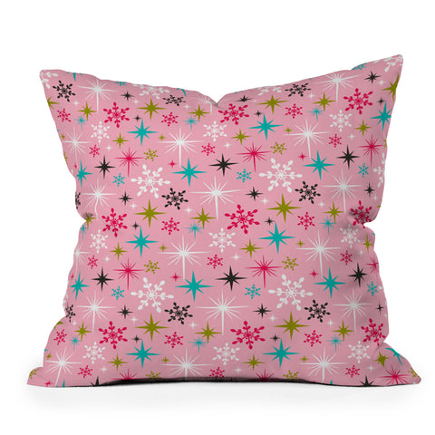 Heather Dutton Stardust Pink Throw Pillow
