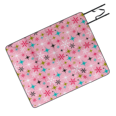 Heather Dutton Stardust Pink Picnic Blanket