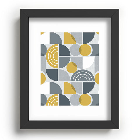 Heather Dutton Trailway Grey Goldenrod Recessed Framing Rectangle
