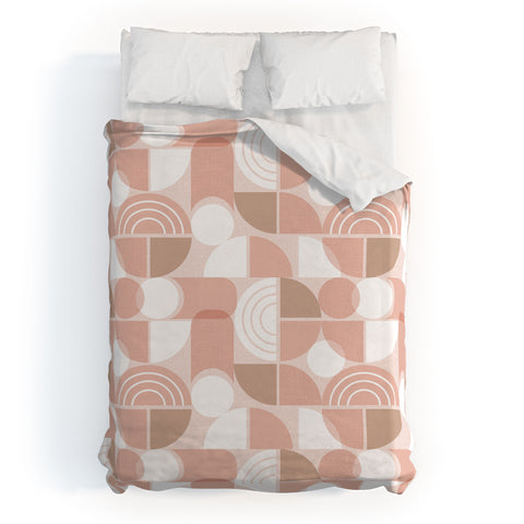 Heather Dutton Trailway Pink Clay Duvet Cover