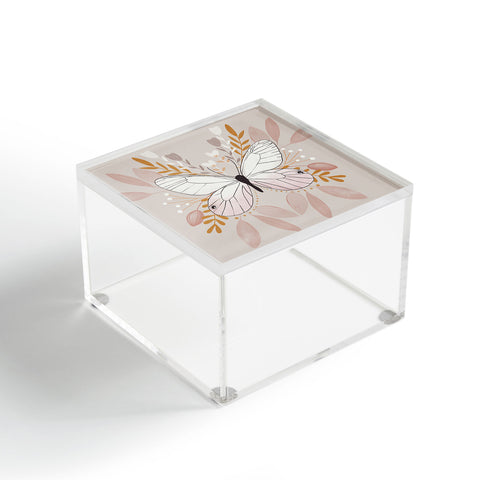Hello Twiggs Floral Butterfly Acrylic Box