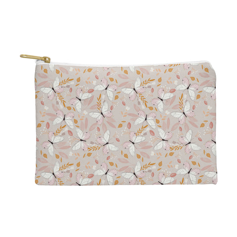 Hello Twiggs Floral Butterfly Pouch