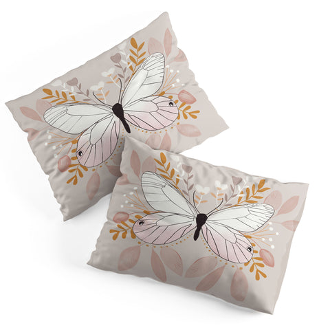 Hello Twiggs Floral Butterfly Pillow Shams