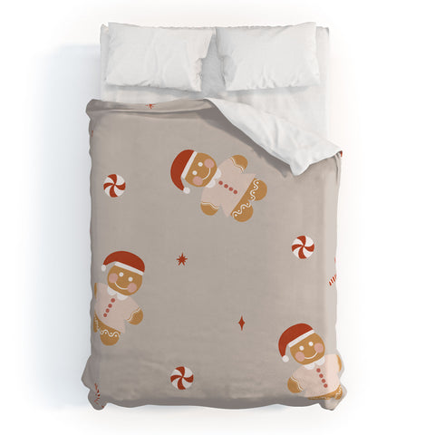 Hello Twiggs Gingerbread Cookie Duvet Cover