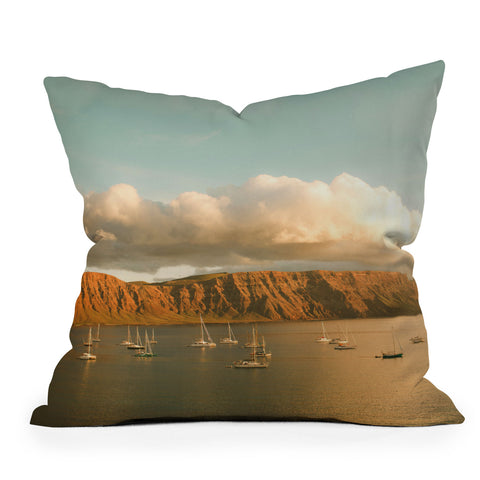 Hello Twiggs In the Island Outdoor Throw Pillow