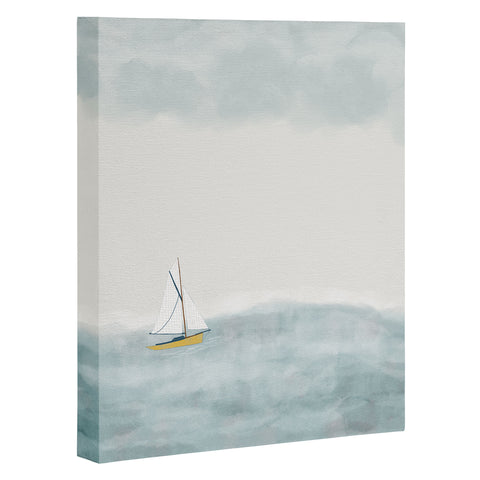 Hello Twiggs Sailing in the Atlantic Art Canvas
