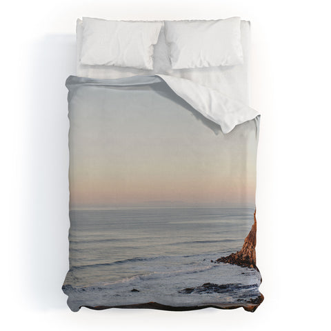 Hello Twiggs Sunset at the Beach Duvet Cover