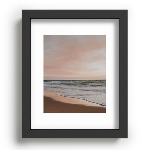 Hello Twiggs Sunset Beach Walking Recessed Framing Rectangle