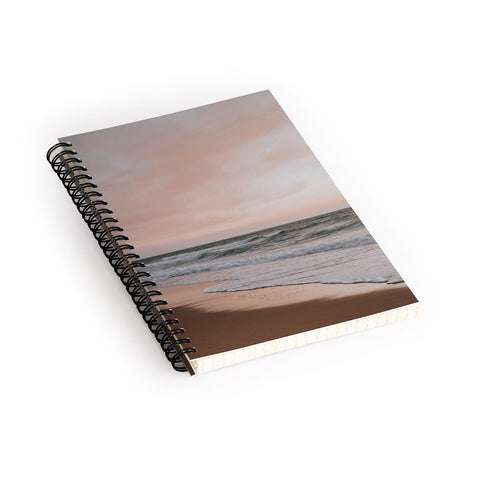 Hello Twiggs Sunset Beach Walking Spiral Notebook