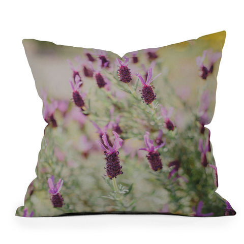 Hello Twiggs Sunset Lavender Outdoor Throw Pillow