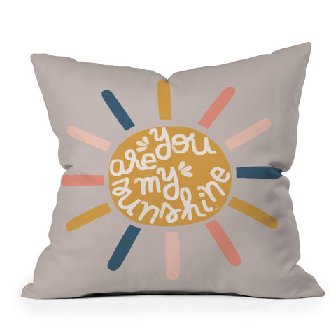 Hello Twiggs You are my sunny sunshine Outdoor Throw Pillow