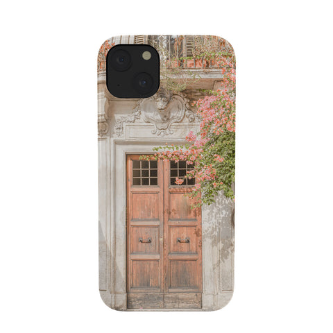 Henrike Schenk - Travel Photography Floral Entry In Rome Door Phone Case