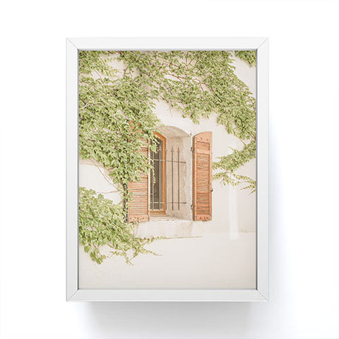 Henrike Schenk - Travel Photography French Window Shutters Photo Framed Mini Art Print