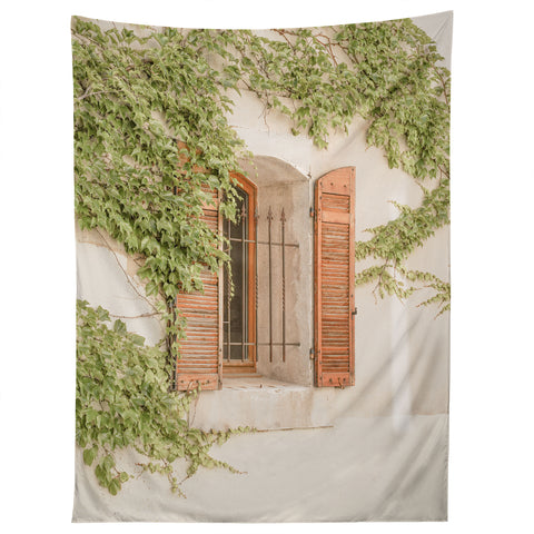 Henrike Schenk - Travel Photography French Window Shutters Photo Tapestry