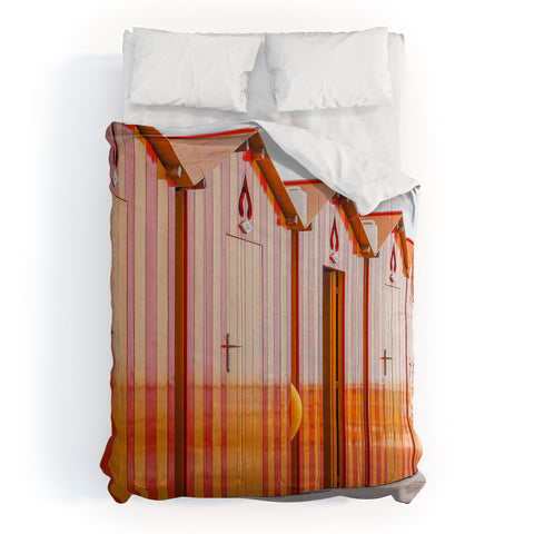 Henrike Schenk - Travel Photography Sorrento Stripes Comforter