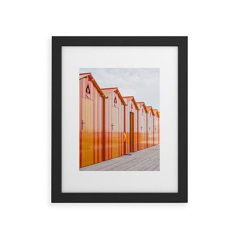 Henrike Schenk - Travel Photography Sorrento Stripes Framed Art Print
