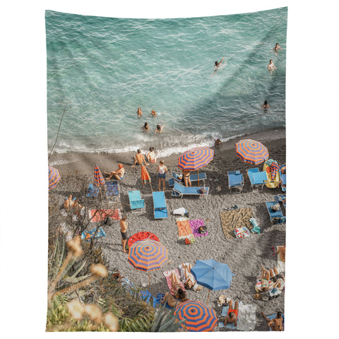 Henrike Schenk - Travel Photography Summer Afternoon in Positano Tapestry