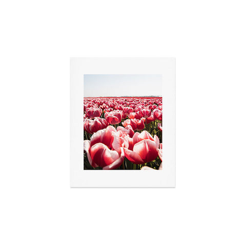 Henrike Schenk - Travel Photography Tulip Field In Holland Floral Art Print