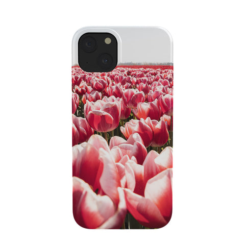 Henrike Schenk - Travel Photography Tulip Field In Holland Floral Phone Case