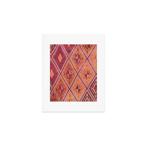 Henrike Schenk - Travel Photography Woven Carpet Red and Orange Art Print