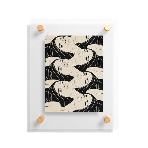 High Tied Creative Melting into You Floating Acrylic Print