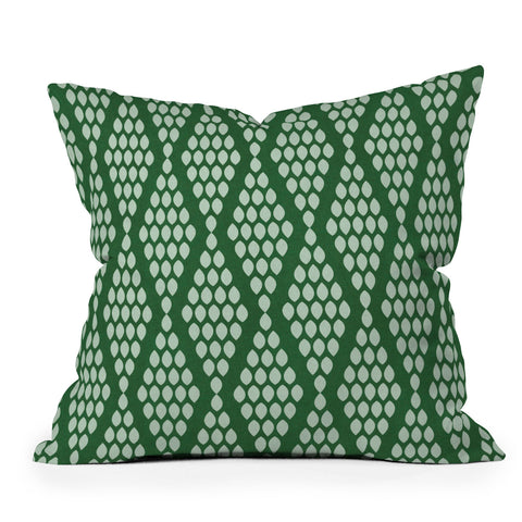 Holli Zollinger Beaded Triangle Outdoor Throw Pillow