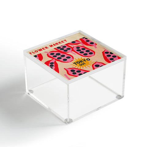 Holli Zollinger FLOWER MARKET TOKYO Acrylic Box