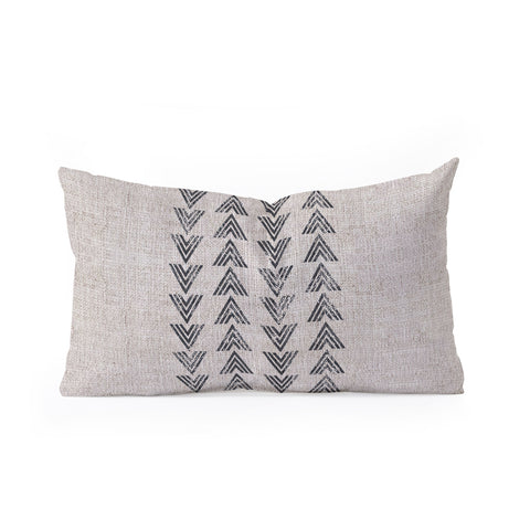 Holli Zollinger FRENCH LINEN TRI ARROW Oblong Throw Pillow Havenly