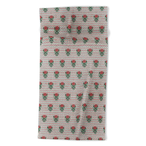 Holli Zollinger FRENCH VINTAGE PROTEA Beach Towel