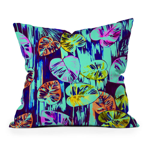 Holly Sharpe Painted Tropics Outdoor Throw Pillow