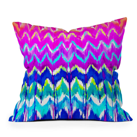 Holly Sharpe Summer Dreaming Outdoor Throw Pillow