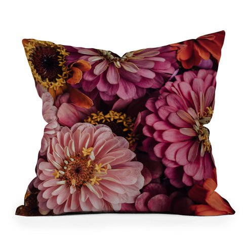 Ingrid Beddoes Bouquetlicious Outdoor Throw Pillow