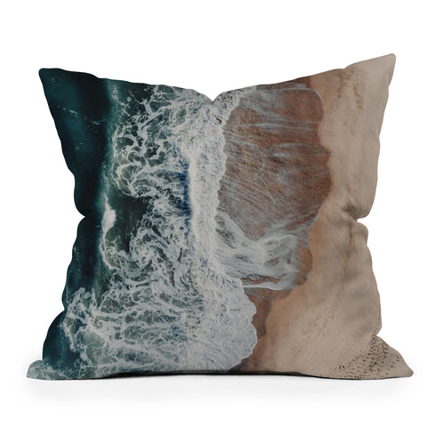Ingrid Beddoes Sands of Gold Outdoor Throw Pillow