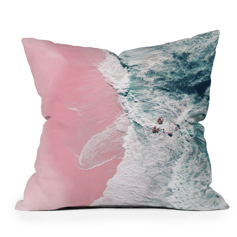 Ingrid Beddoes sea love Outdoor Throw Pillow