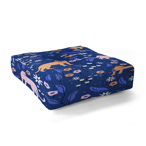 Insvy Design Studio Wild and Free I Floor Pillow Square