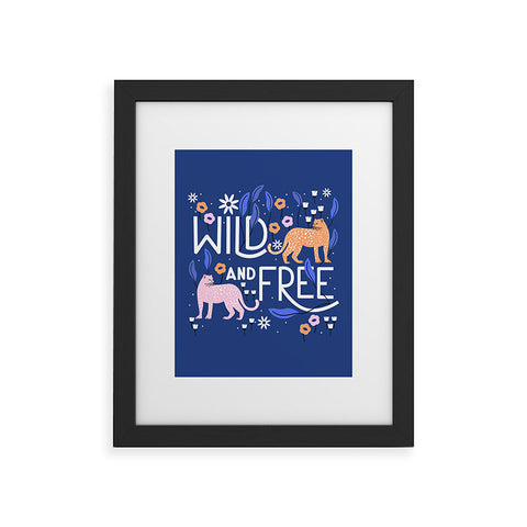 Insvy Design Studio Wild and Free I Framed Art Print