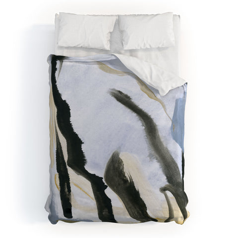 Iris Lehnhardt abstract and minimal 1 Duvet Cover