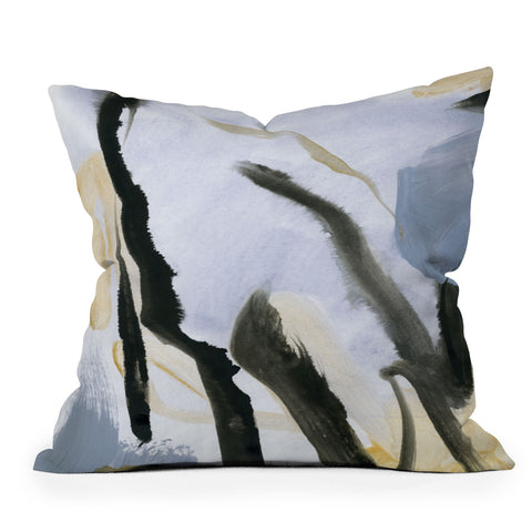Iris Lehnhardt abstract and minimal 1 Outdoor Throw Pillow